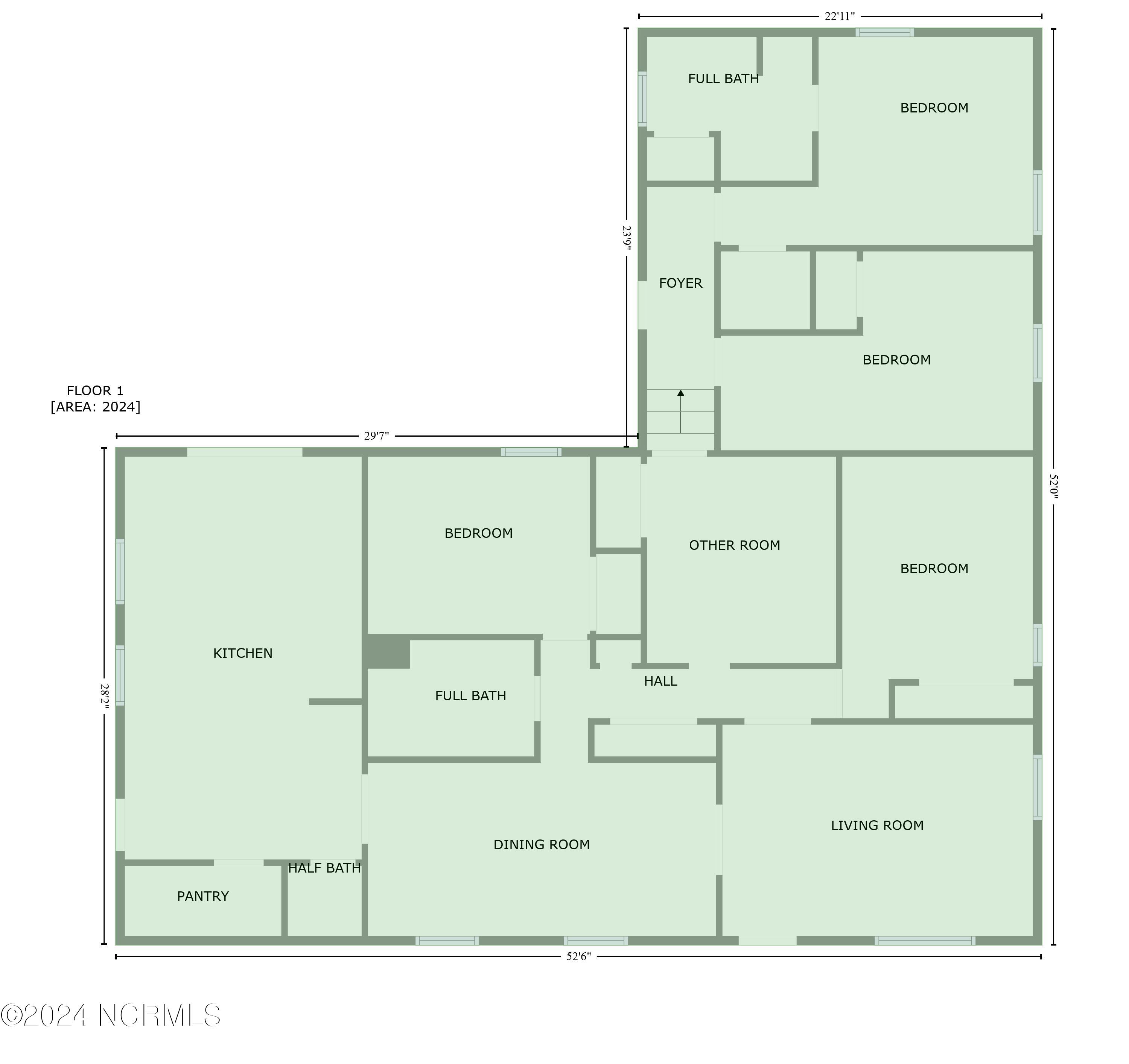 202 North 1st Avenue New Bern, NC 28560 - Photo 27 of 27 Floor Plan