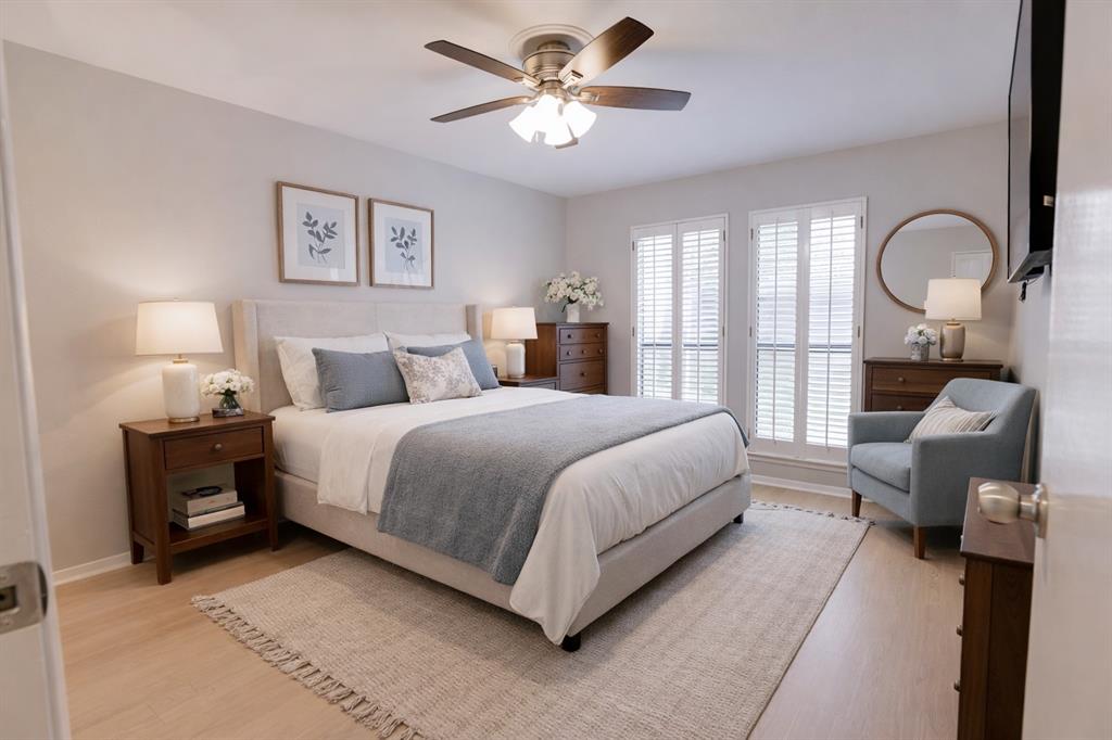 54 Legend Road Benbrook, TX 76132 - Photo 11 of 19 Downstairs bedroom virtually staged