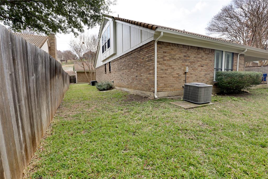 54 Legend Road Benbrook, TX 76132 - Photo 21 of 23 a backyard of a house with barbeque oven and swing