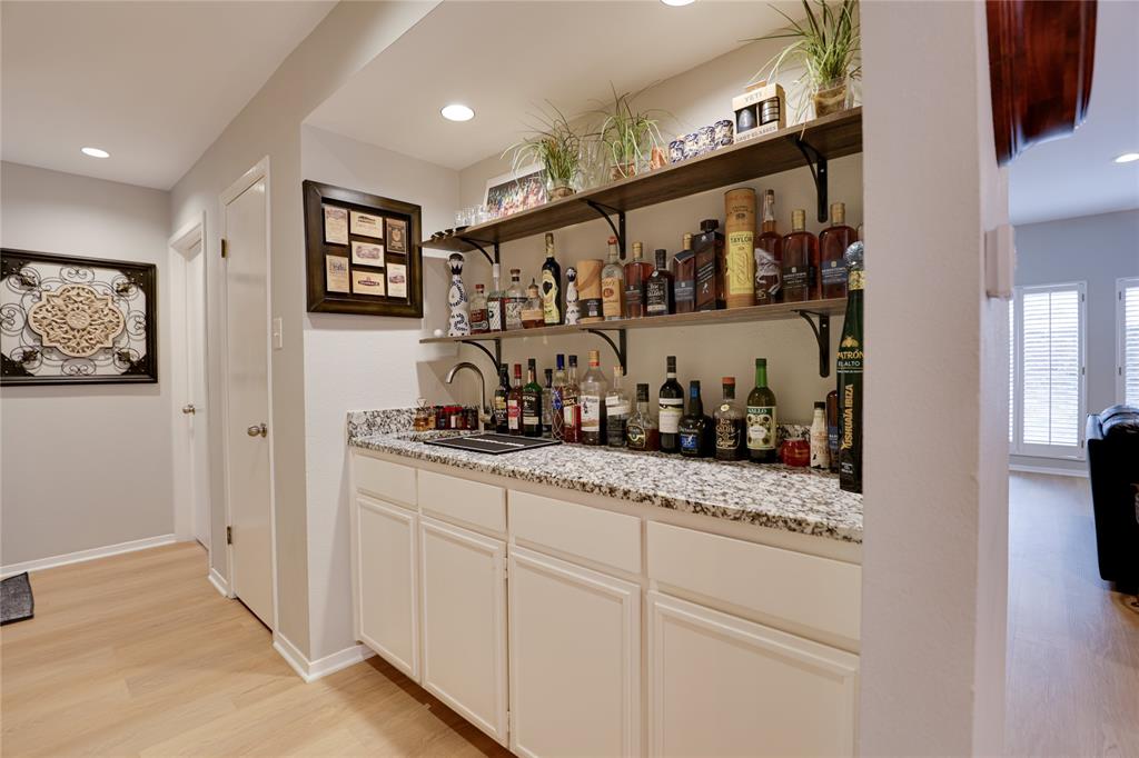 54 Legend Road Benbrook, TX 76132 - Photo 6 of 19 Wet Bar or butler's pantry off dining room