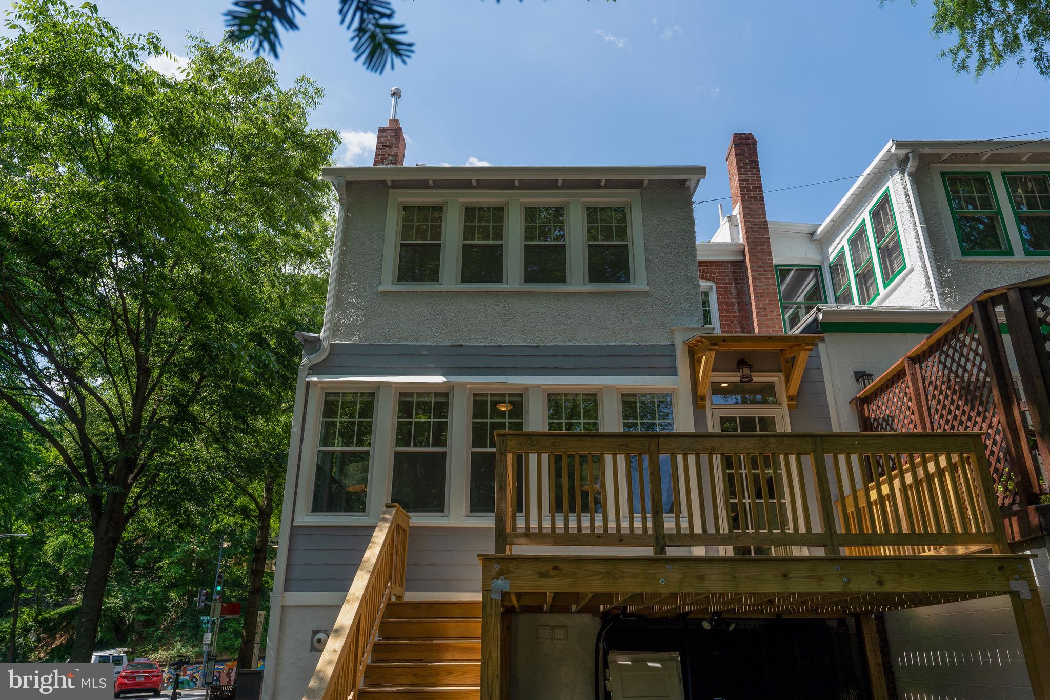 2026 Klingle Road Northwest Washington, DC 20010 - Photo 47 of 52 Rear exterior