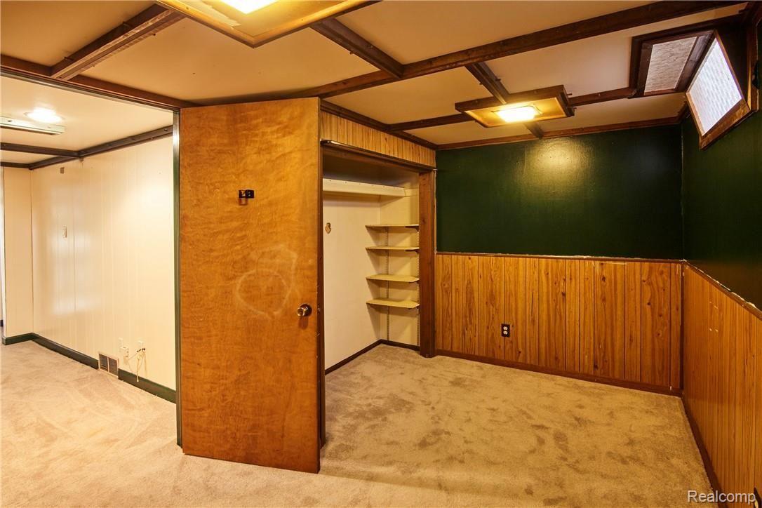 3504 West Webster Road Royal Oak, MI 48073 - Photo 32 of 44 Extra Bedroom in Basement