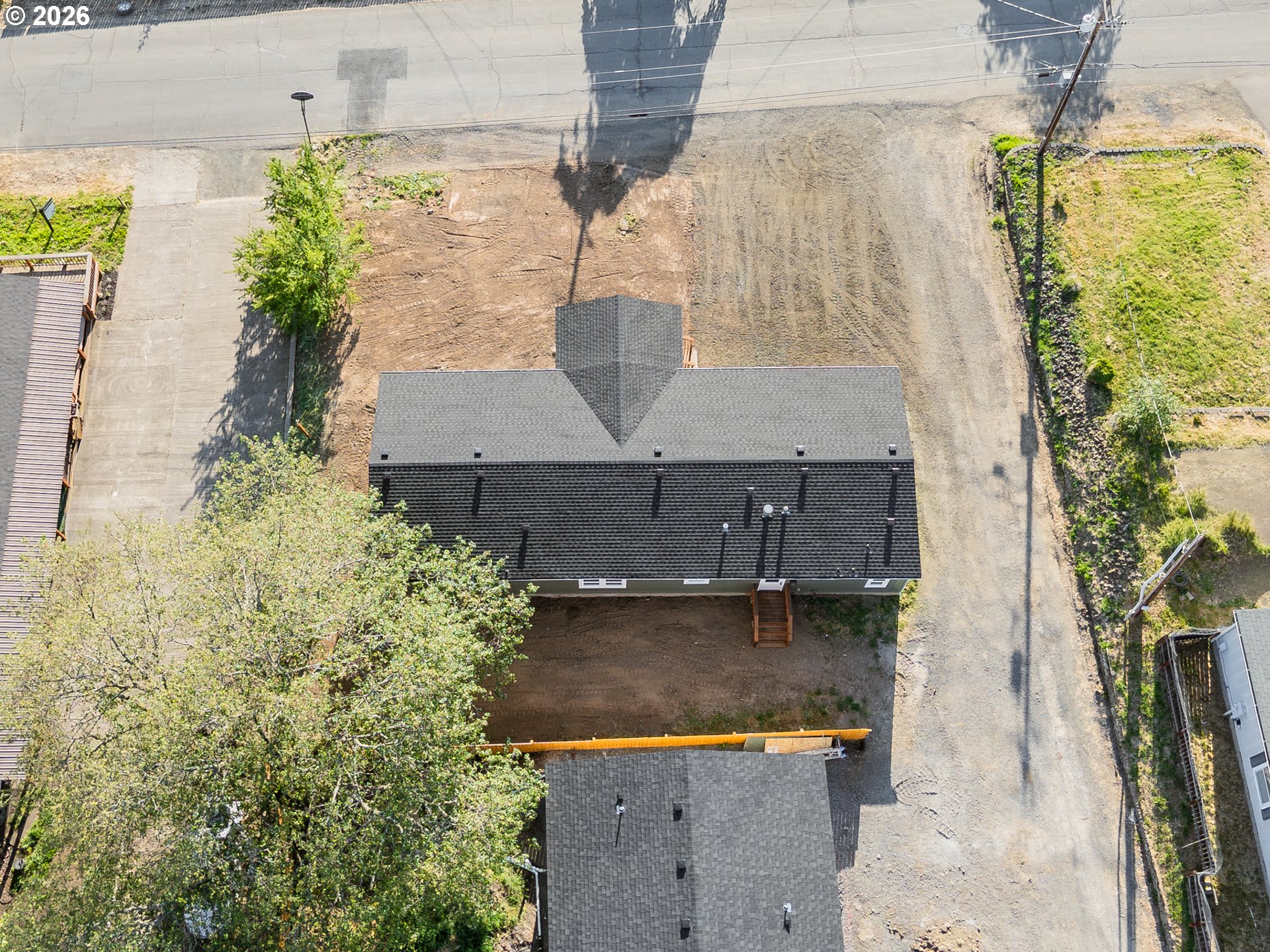 70 Darrell Avenue Winston, OR 97496 - Photo 34 of 39 an aerial view of a house with a yard
