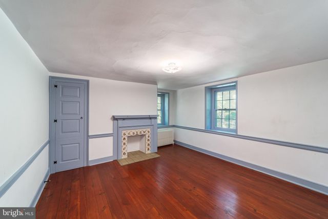 a view of a entrance gate of the building