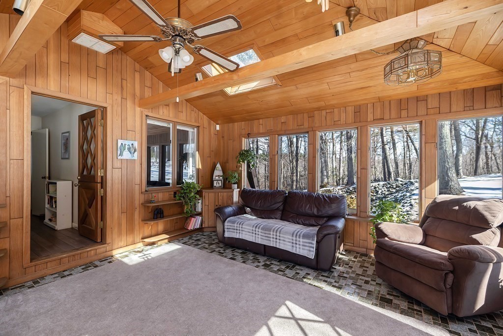 49 Red Bridge Road Wilbraham, MA 01095 - Photo 6 of 40 a living room with furniture and a large window