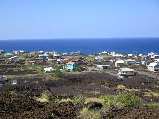 a view of a ocean with beach