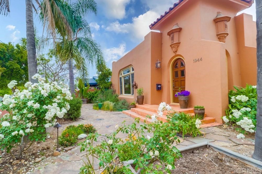 1944 Granada Avenue San Diego, CA 92102 - Photo 4 of 65 a front view of a house with a yard