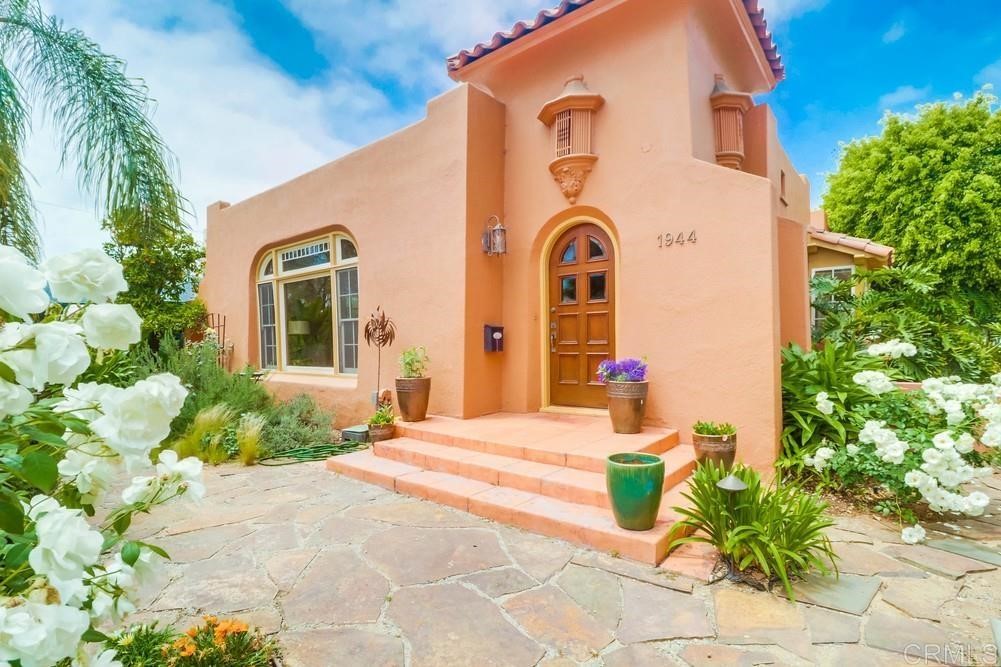 1944 Granada Avenue San Diego, CA 92102 - Photo 6 of 65 a front view of a house with garden