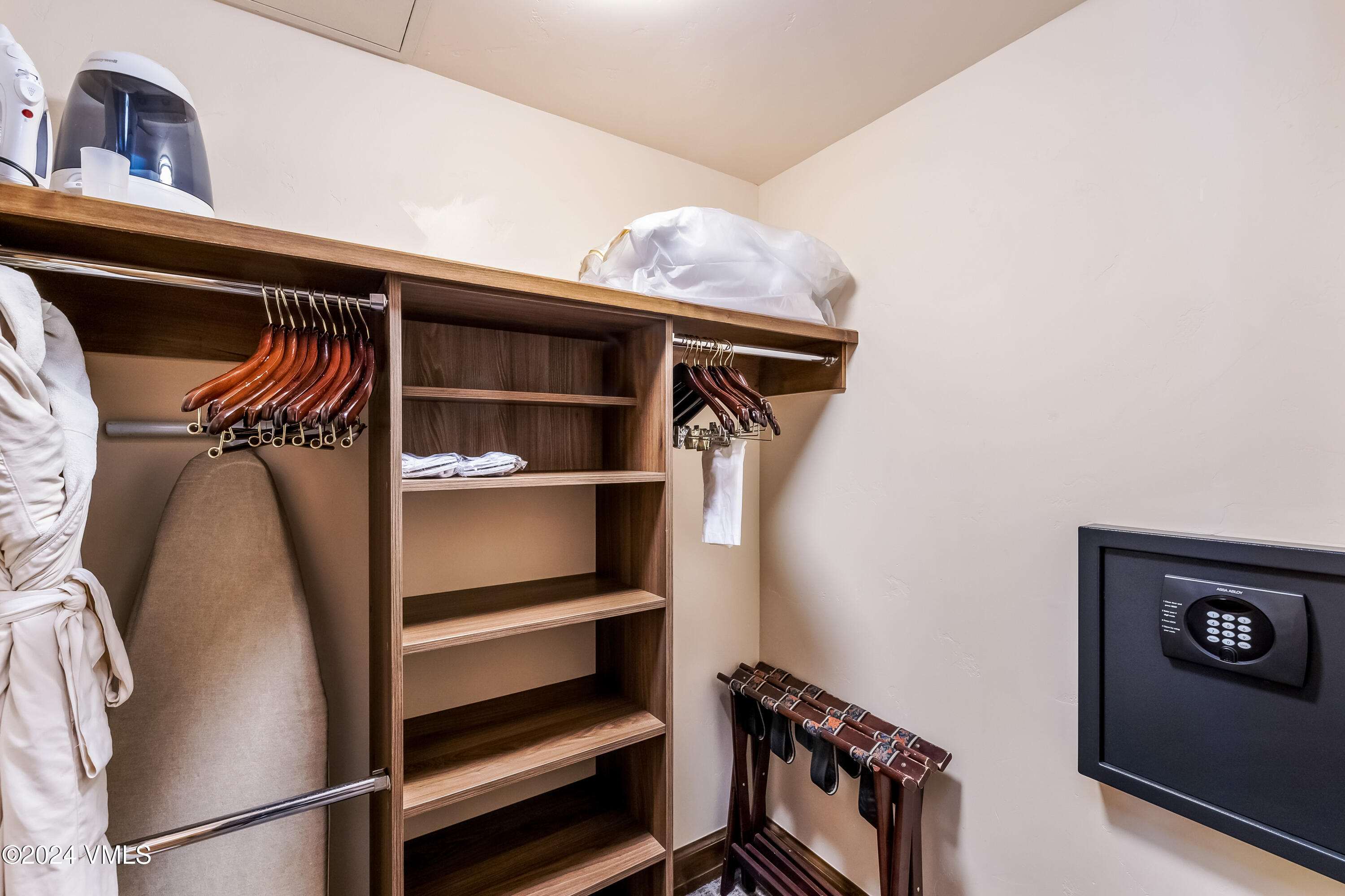 16 Vail Road Vail, CO 81657 - Photo 23 of 36 a view of walk in closet with clothes and shoes