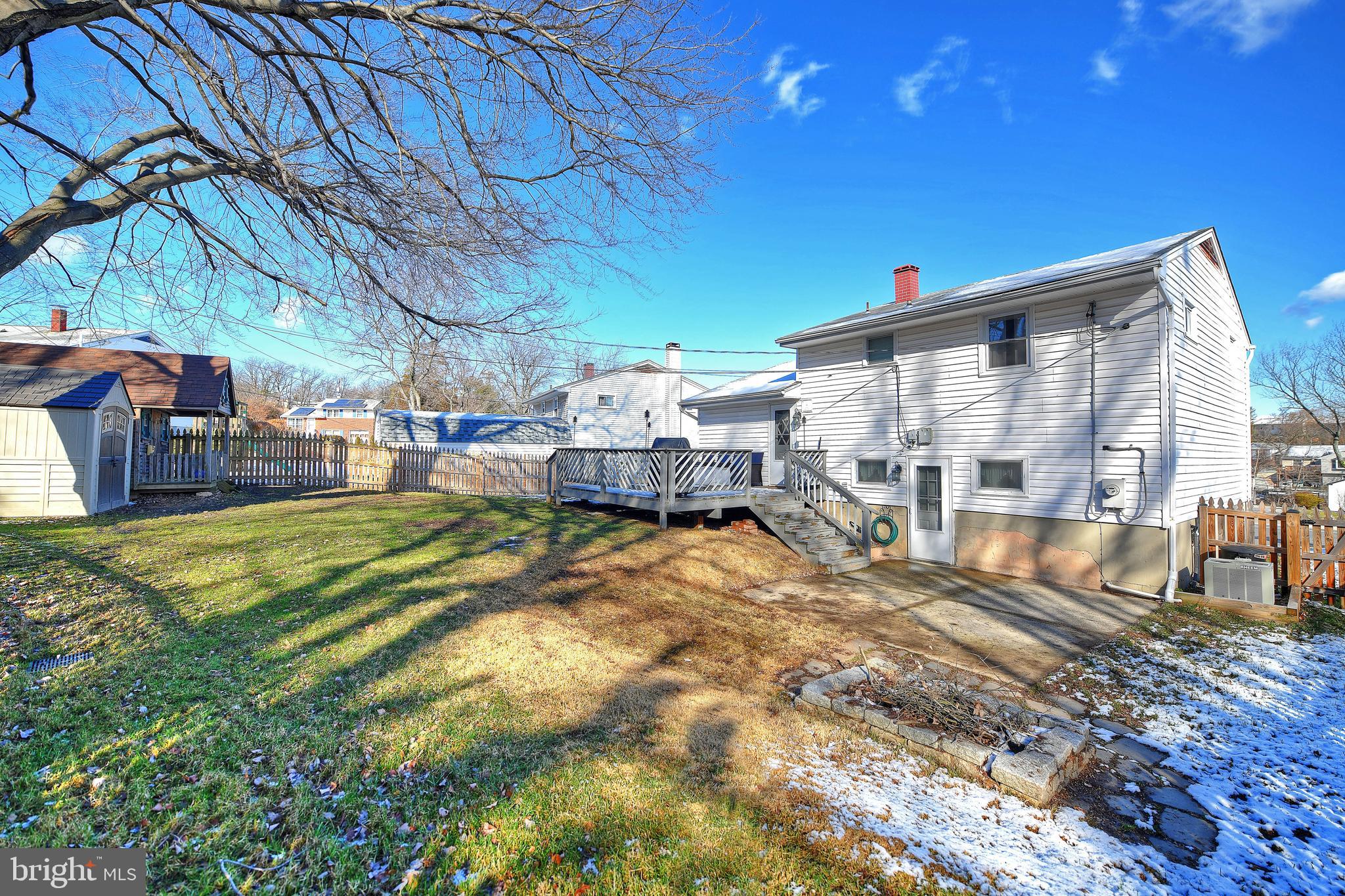 3415 Upton Road Baltimore, MD 21234 - Photo 8 of 35 View from rear - large yard!