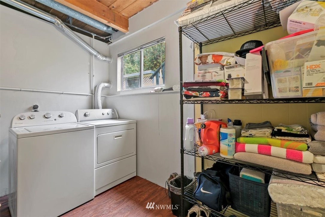 12656 177th Place Southeast Renton, WA 98059 - Photo 18 of 27 a utility room with dryer and washer