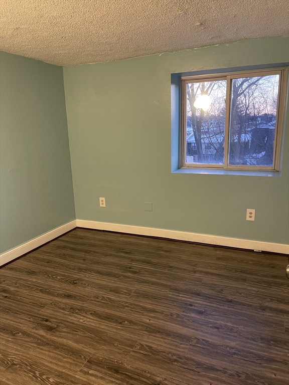 85 Munroe Street Boston, MA 02119 - Photo 12 of 15 a view of empty room with wooden floor and fan