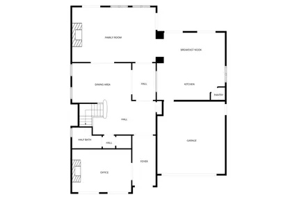 a picture of floor plan