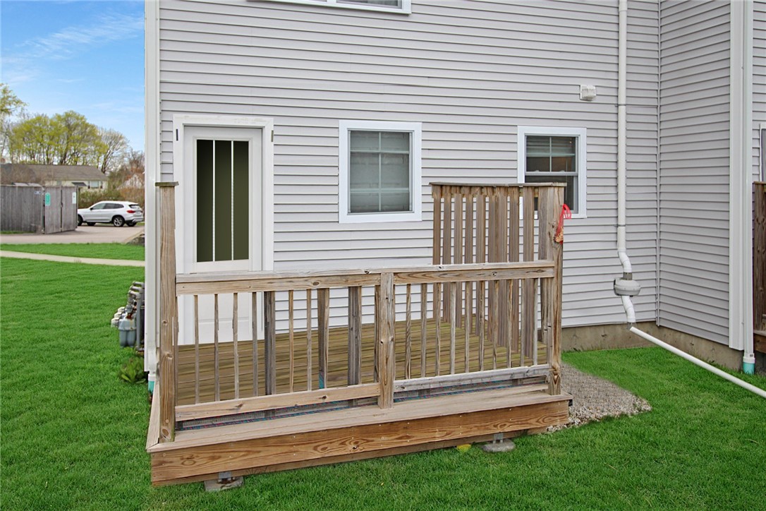 37 Mariner Way Middletown, RI 02842 - Photo 32 of 36 Private deck off the kitchen