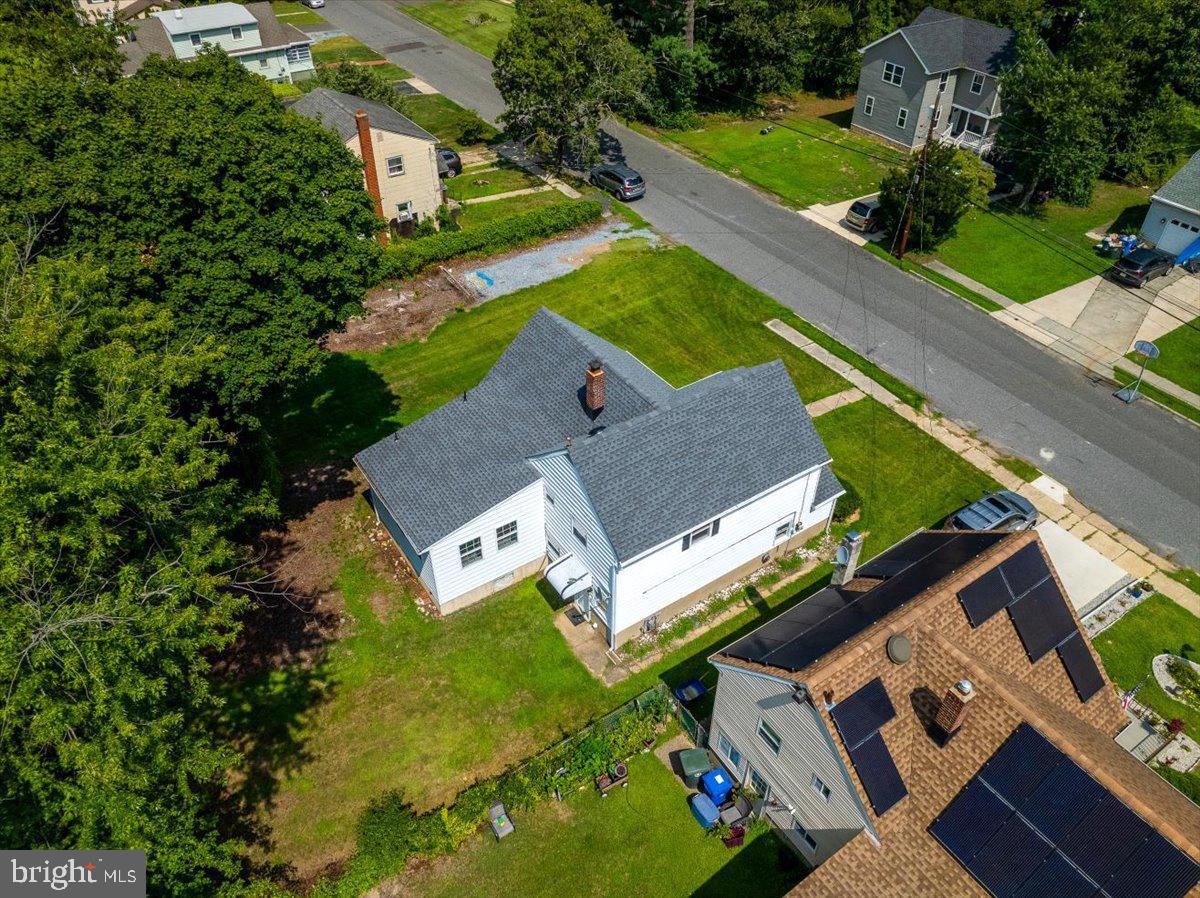 404 Franklin Road Glassboro, NJ 08028 - Photo 20 of 24 an aerial view of a house with garden space and street view