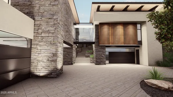 a view of a livingroom with furniture and a fireplace