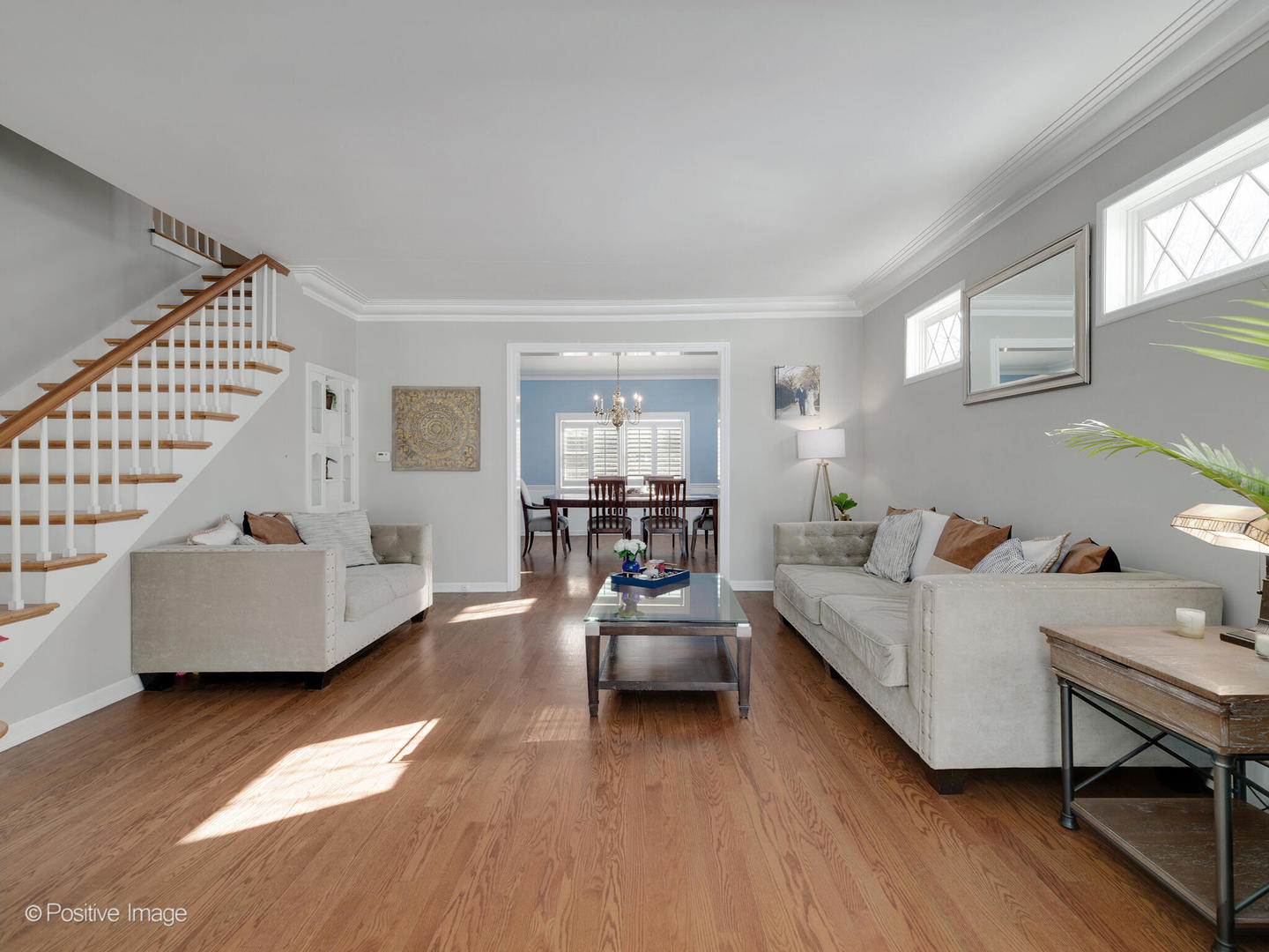 213 Woodside Road Riverside, IL 60546 - Photo 6 of 35 a living room with furniture and a wooden floor