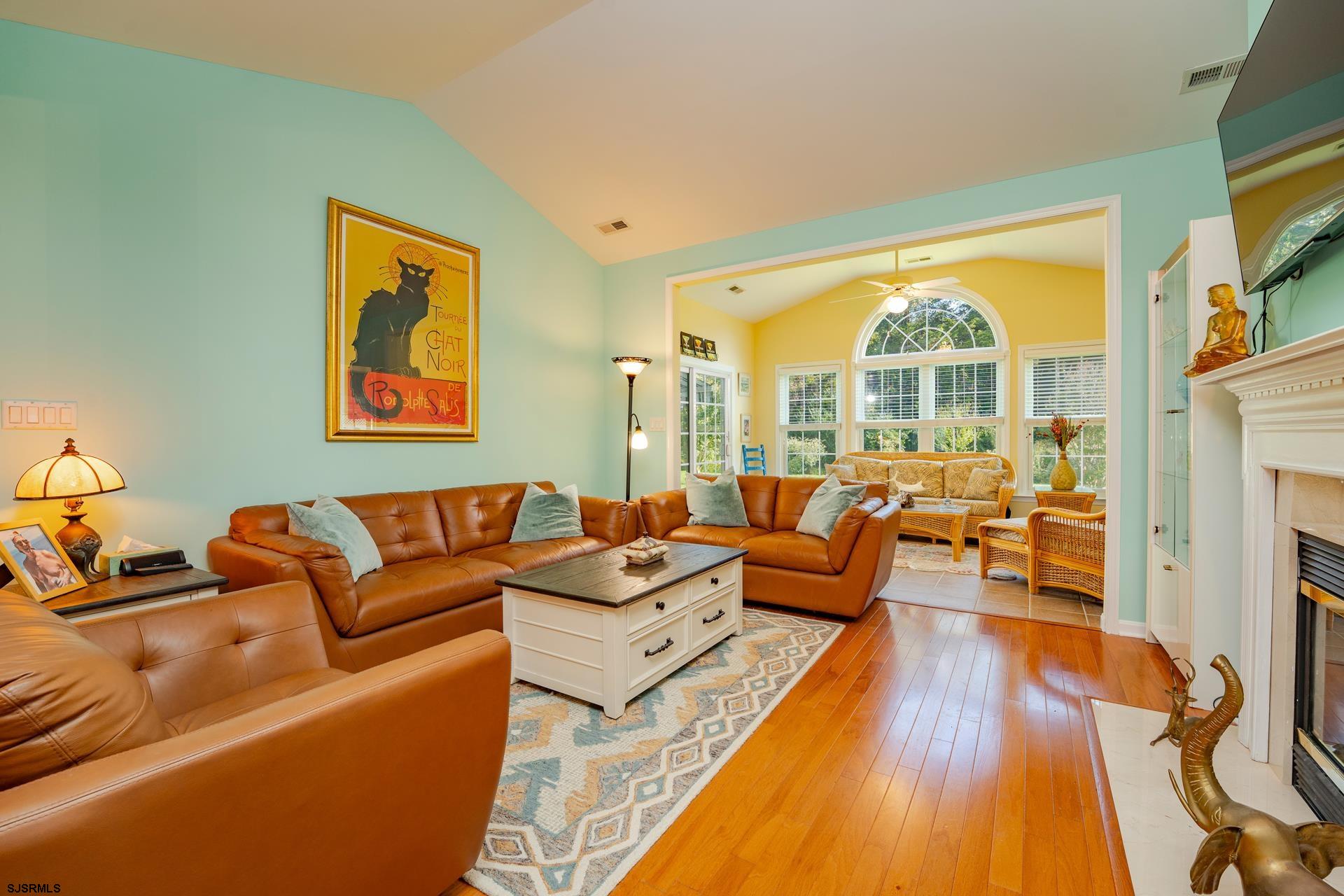 1731 Highway 9, Unit 28 Ocean View, NJ 08230 - Photo 11 of 41 a living room with furniture and a large window