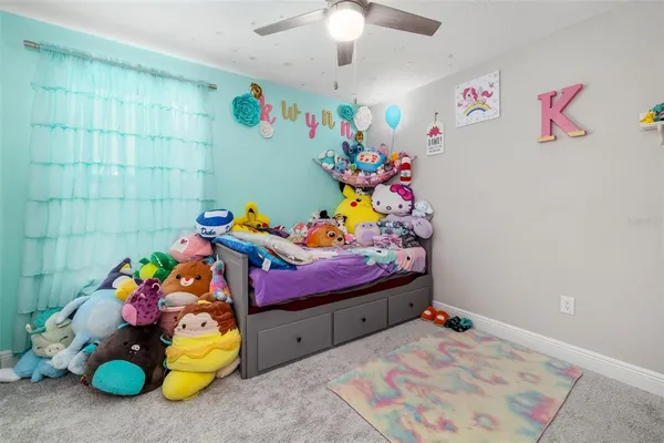 a view of a hallway with workspace