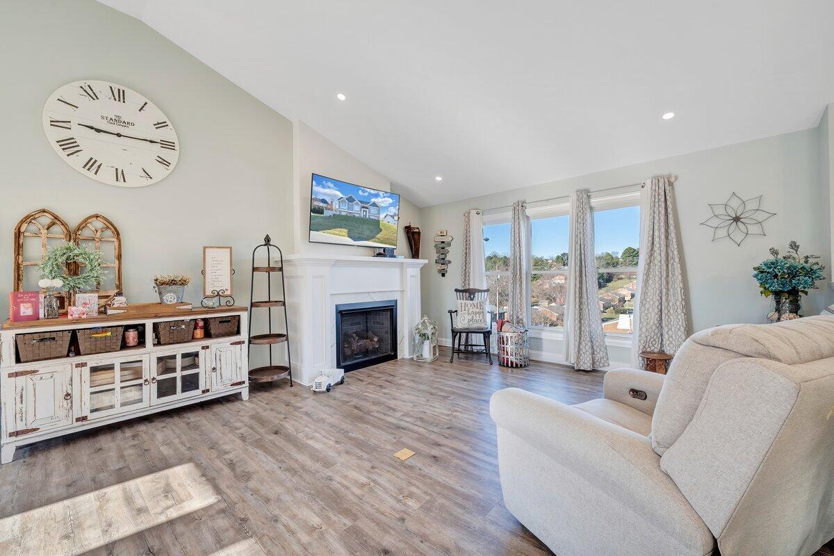 1685 Mountain View Road Vinton, VA 24179 - Photo 6 of 43 a living room with furniture and a fireplace