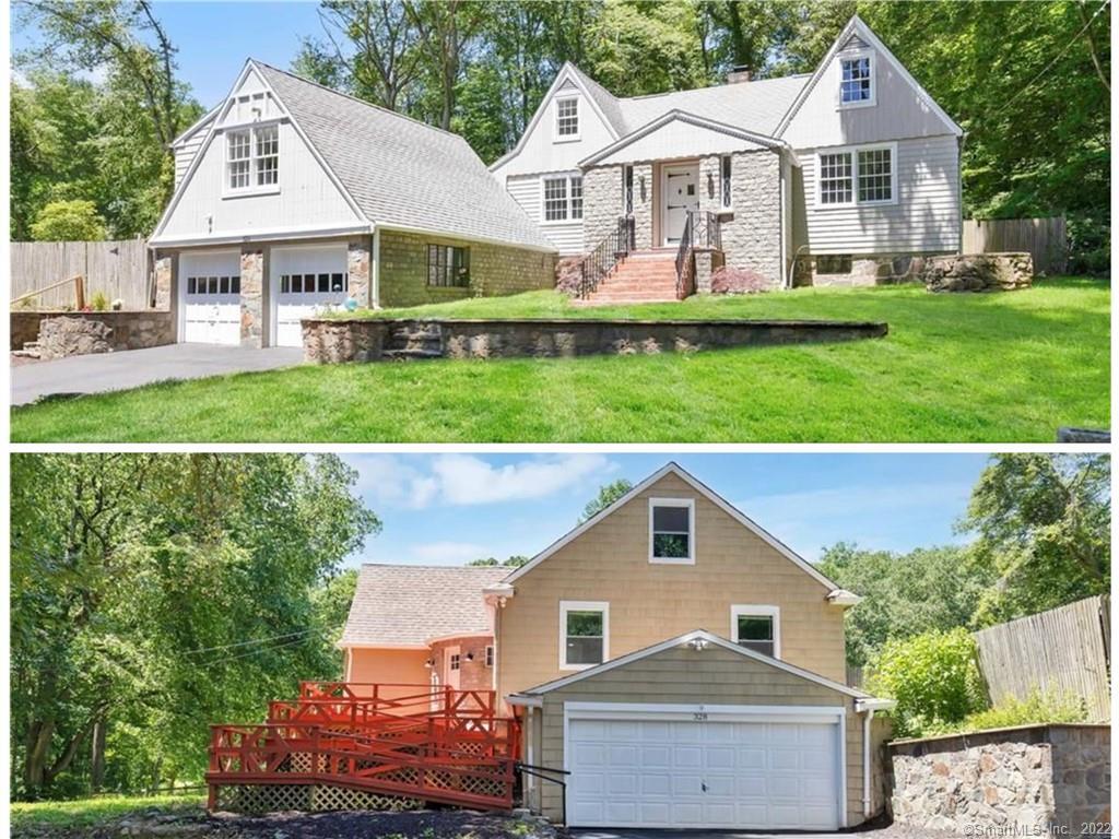 a view of house with garden