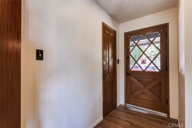 a view of an entryway door