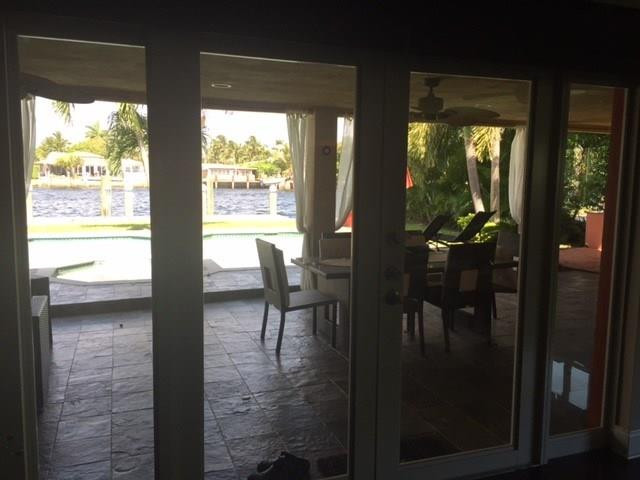 517 South Riverside Drive Pompano Beach, FL 33062 - Photo 12 of 35 View from living room windows