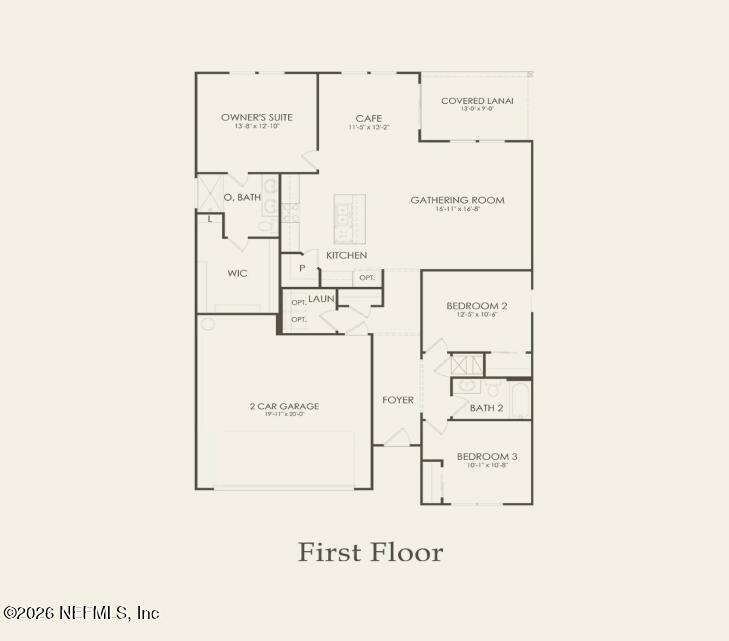 7075 Sandperch Street Jacksonville, FL 32244 - Photo 28 of 28 Chapman Floorplan