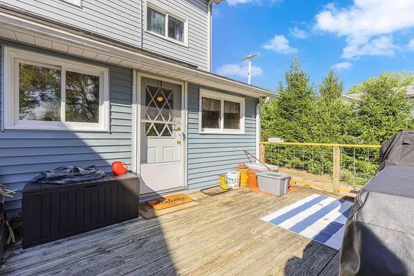 a view of outdoor space with seating