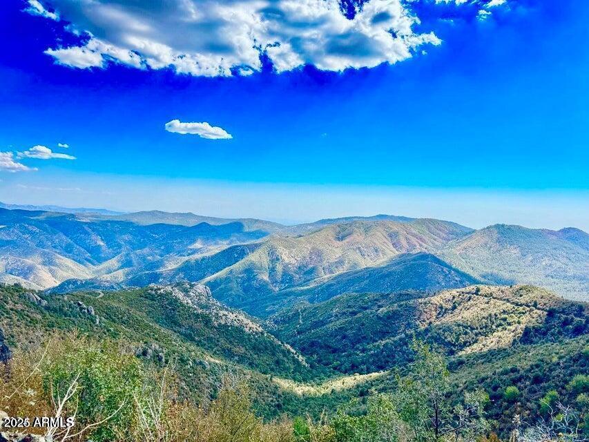 0 East Lincoln Ridge Road Crown King, AZ 86343 - Photo 7 of 25 a view of a city with mountains in the background