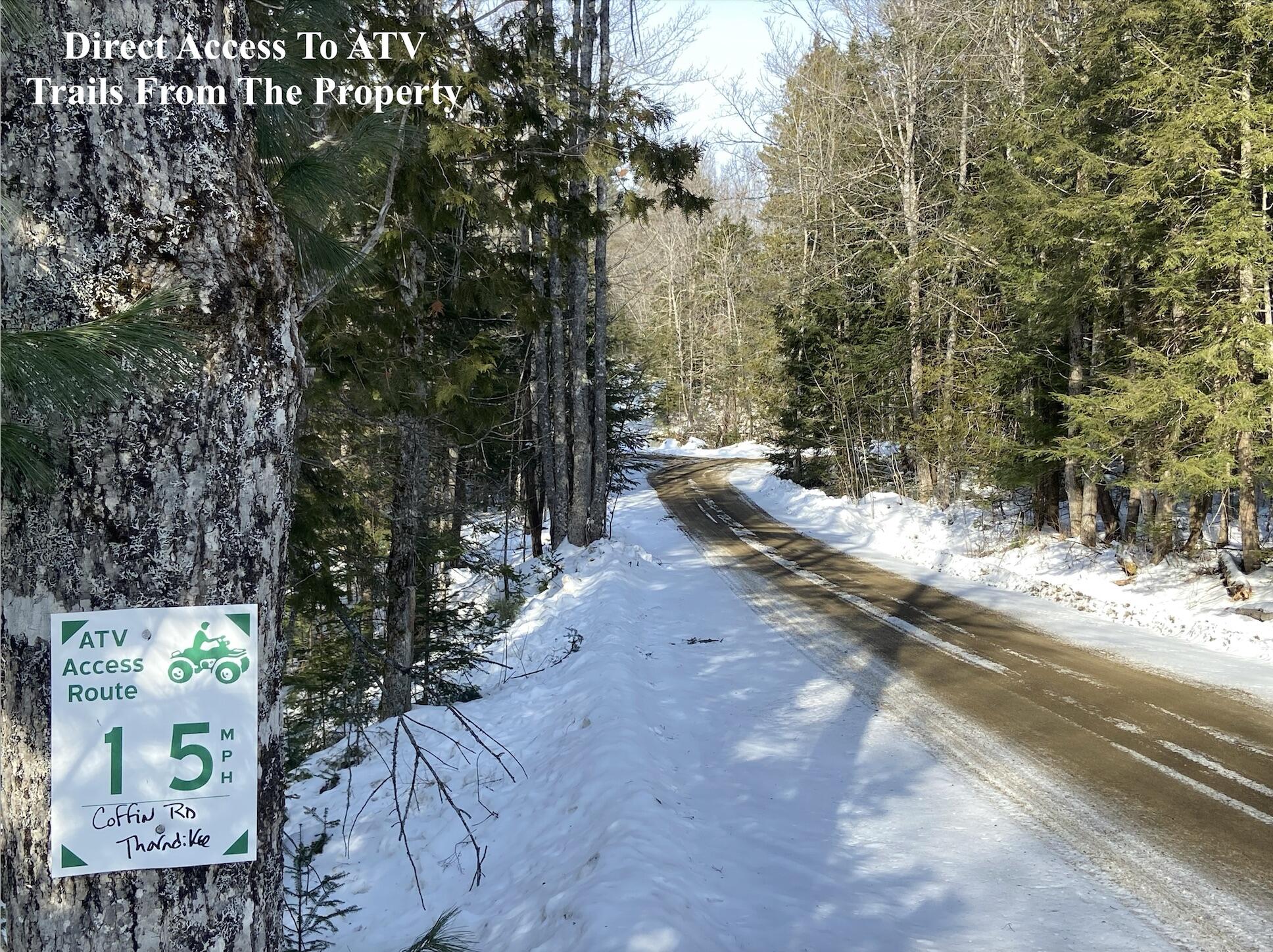 Lot 3 Coffin Road Thorndike, ME 04986 - Photo 5 of 5 Trail Pic Thorndike