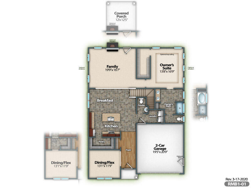 6079 Whirlaway Road Graniteville, SC 29829 - Photo 21 of 25 Flex room option