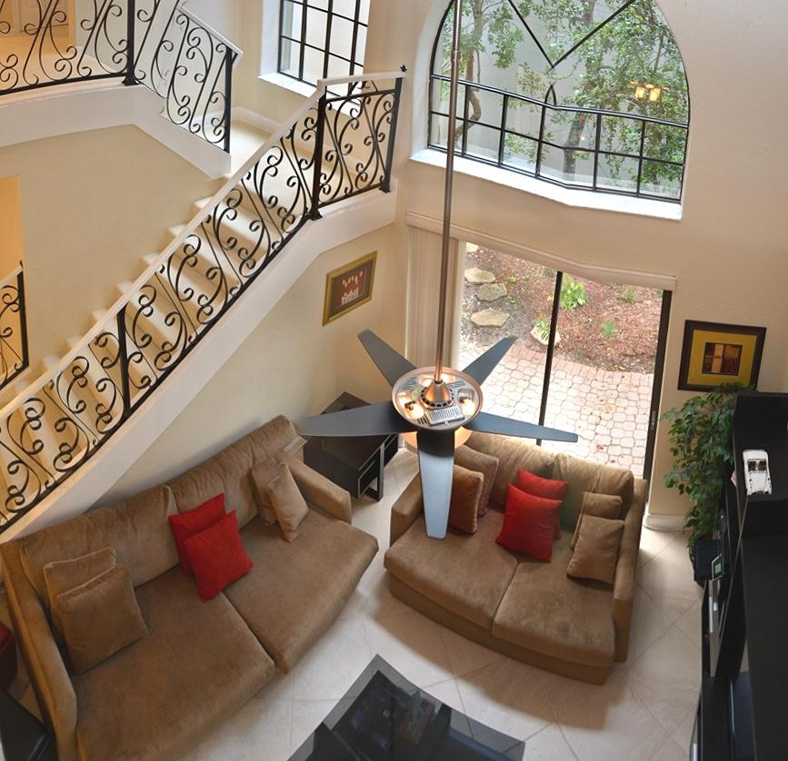 23484 Mirabella Circle South Boca Raton, FL 33433 - Photo 6 of 36 Living Room from Loft