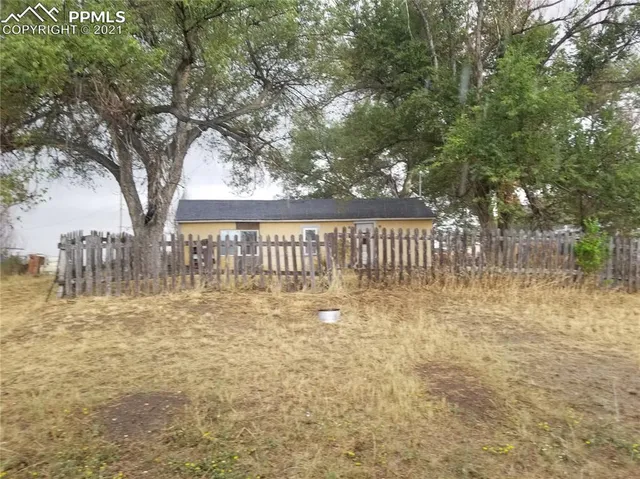a view of outdoor space with garden