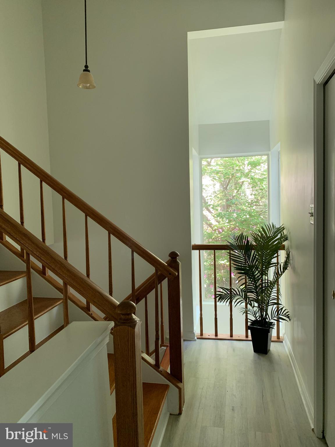 5478 Stavendish Street Burke, VA 22015 - Photo 16 of 24 a view of entryway and hall with wooden floor