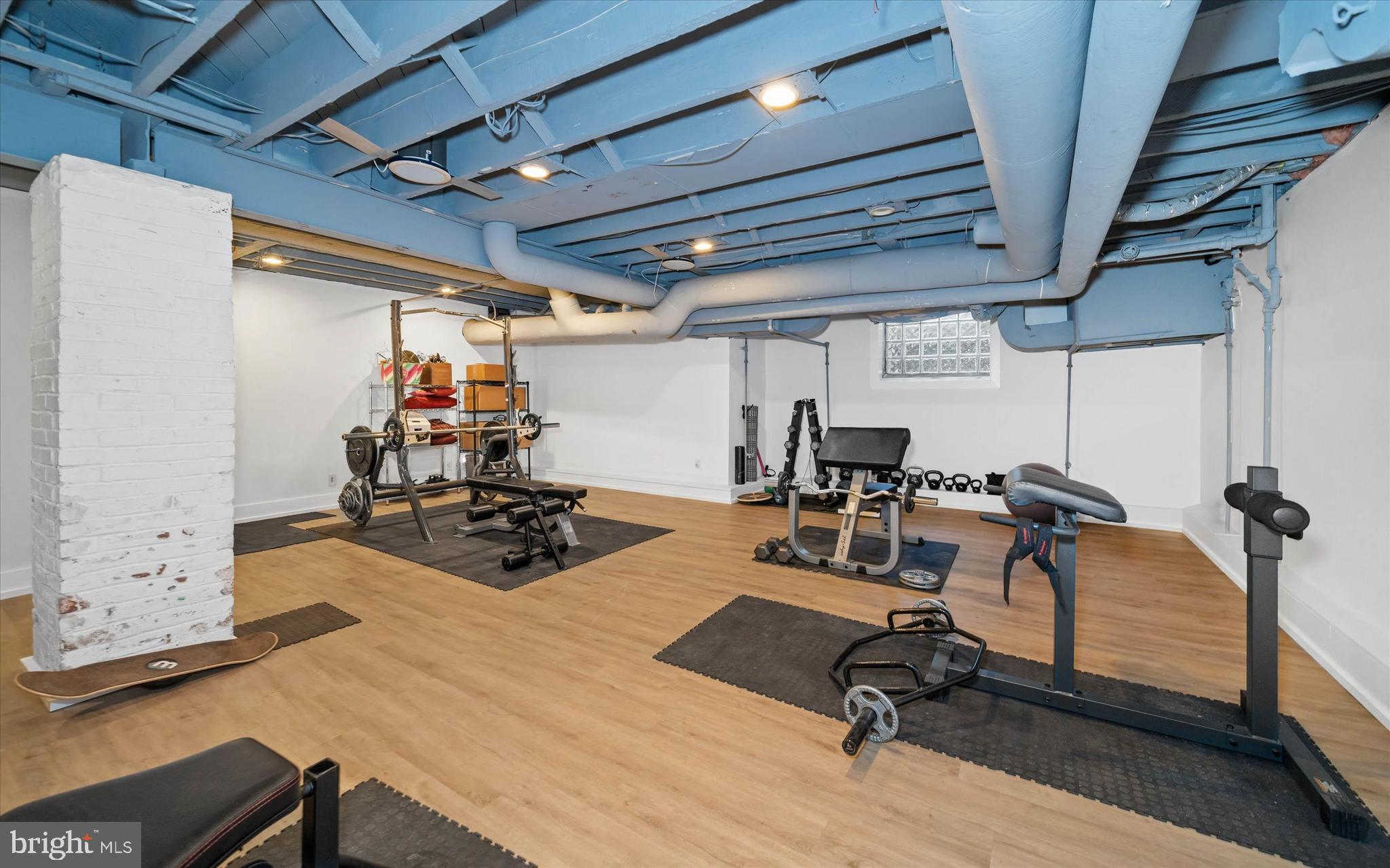 2412 Delaware Avenue Wilmington, DE 19806 - Photo 58 of 64 a view of a room with gym equipment