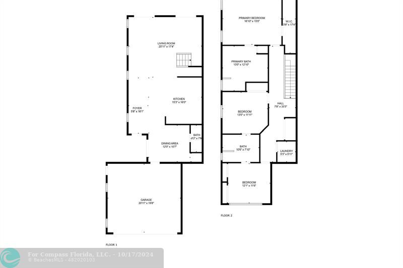 116 Southeast Crestwood Circle Stuart, FL 34997 - Photo 48 of 48 a picture of floor plan