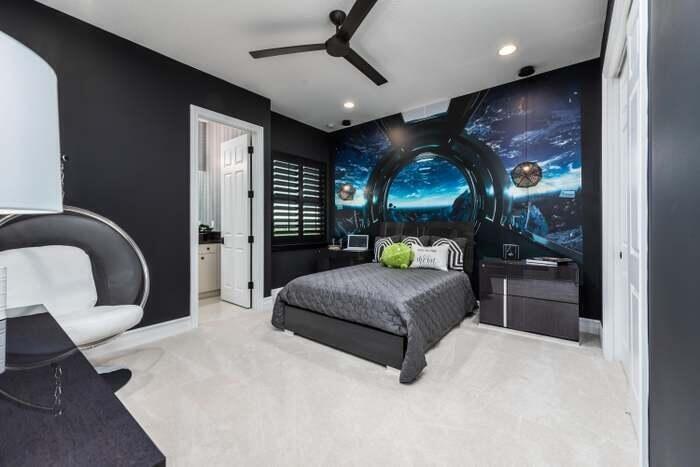 17166 Ludovica Lane Boca Raton, FL 33496 - Photo 11 of 24 a bedroom with furniture and a large window