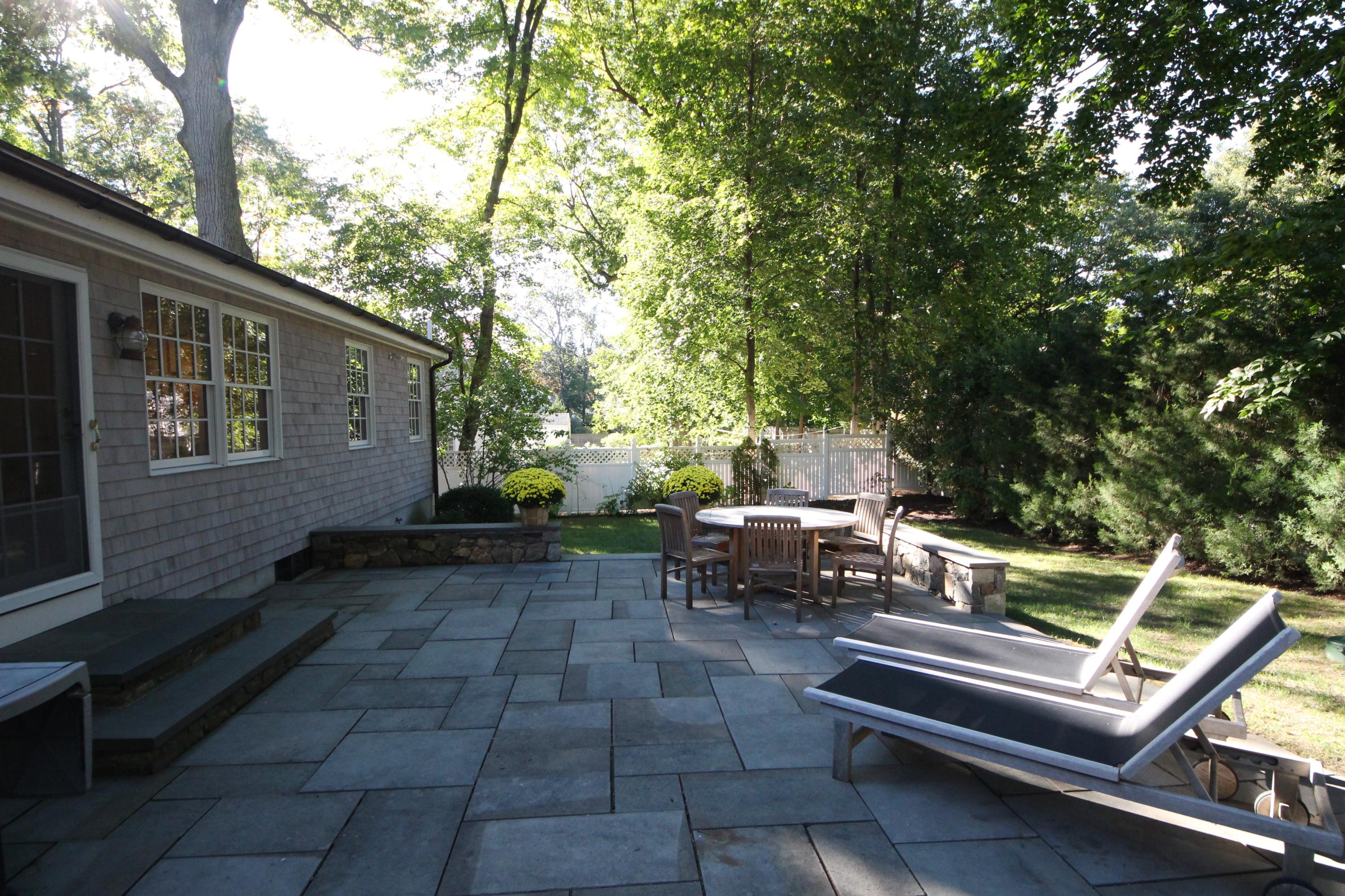 33 Intervale Road Darien, CT 06820 - Photo 25 of 28 a view of backyard with sitting area