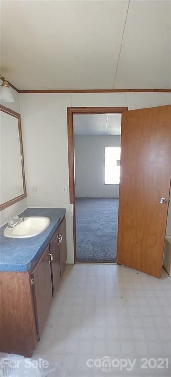 4335 Willis Hollis Road Edgemoor, SC 29712 - Photo 12 of 26 a bathroom with a sink and a mirror