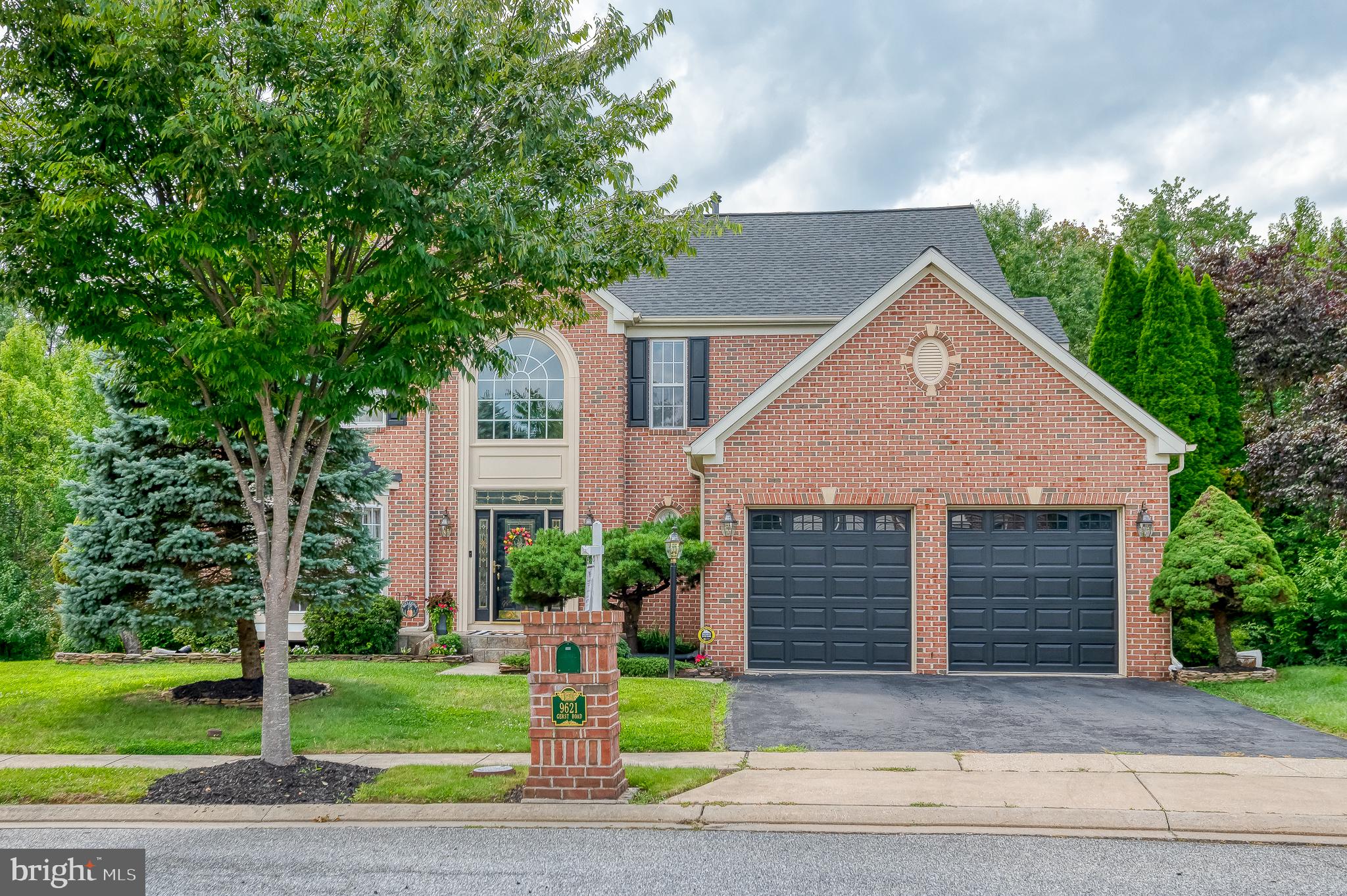9621 Gerst Road Perry Hall, MD 21128 - Photo 73 of 75 Charming brick home with lush landscaping.