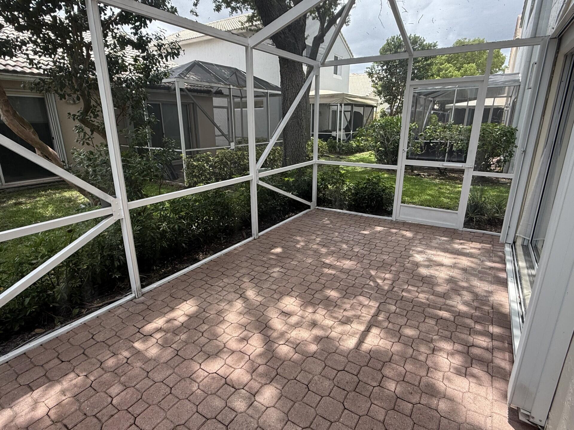 7218 Panache Way Boca Raton, FL 33433 - Photo 22 of 24 Screened patio