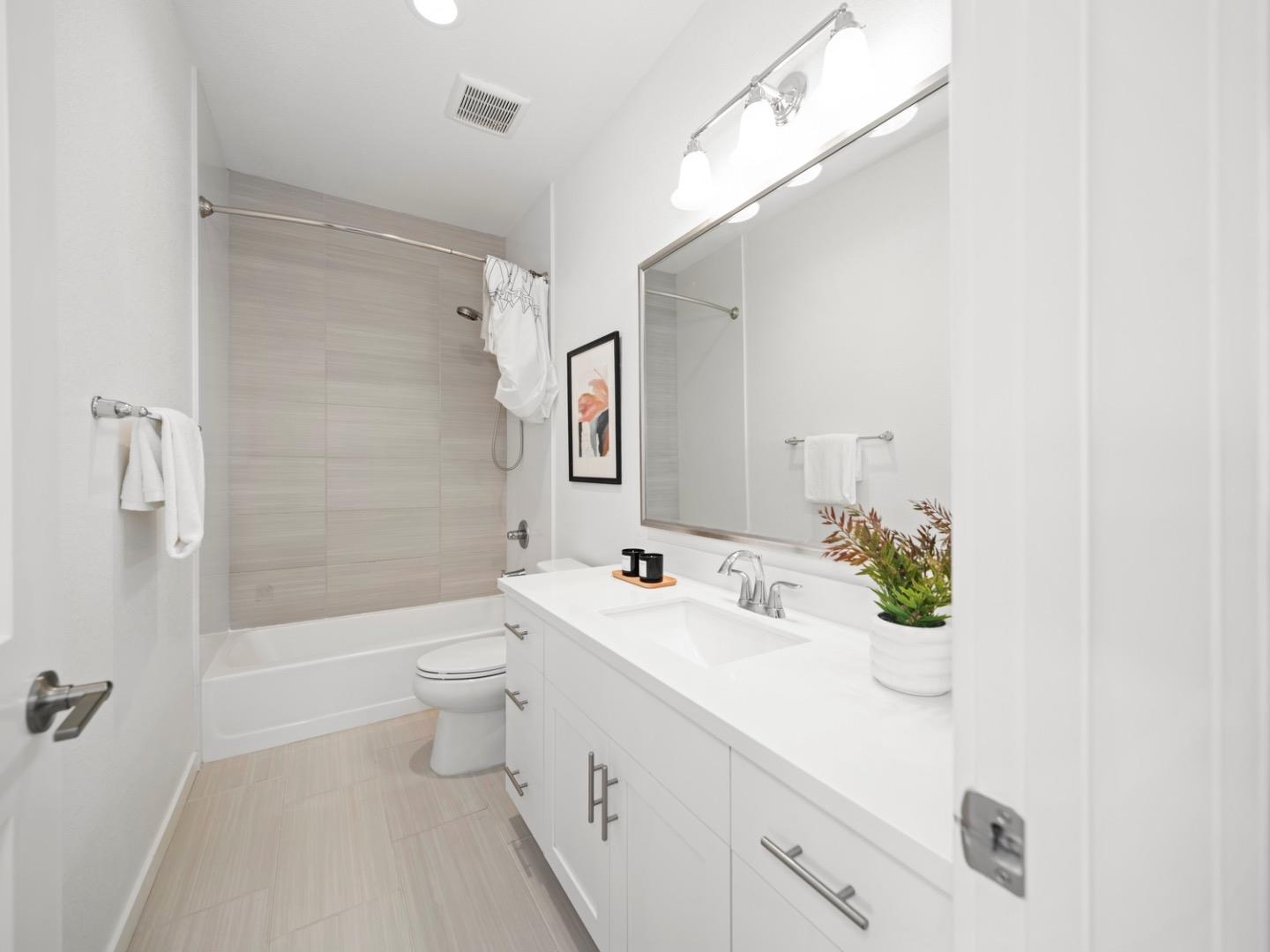 2149 Pastoral Loop San Jose, CA 95122 - Photo 24 of 46 a bathroom with a sink a toilet and shower
