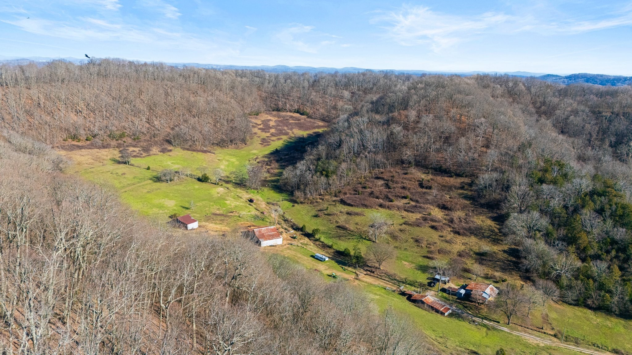 4701 Reed Road Thompson's Station, TN 37179 - Photo 14 of 27 a aerial view of mountain with beach