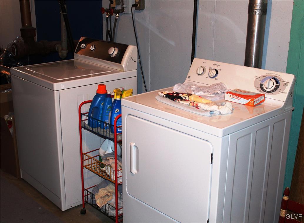 3940 Rutland Road Bethlehem, PA 18020 - Photo 21 of 27 Lower-Level Laundry: Both Clothes Washer and Cloth
