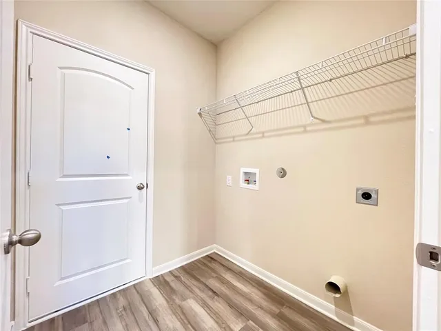 a view of a small space