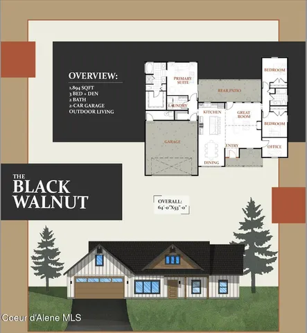 $1,035,000 | Lot 6 Tamarindo Lane, Hayden, ID 83835