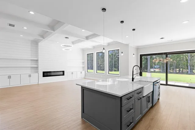 a view of a room with rack on the wall