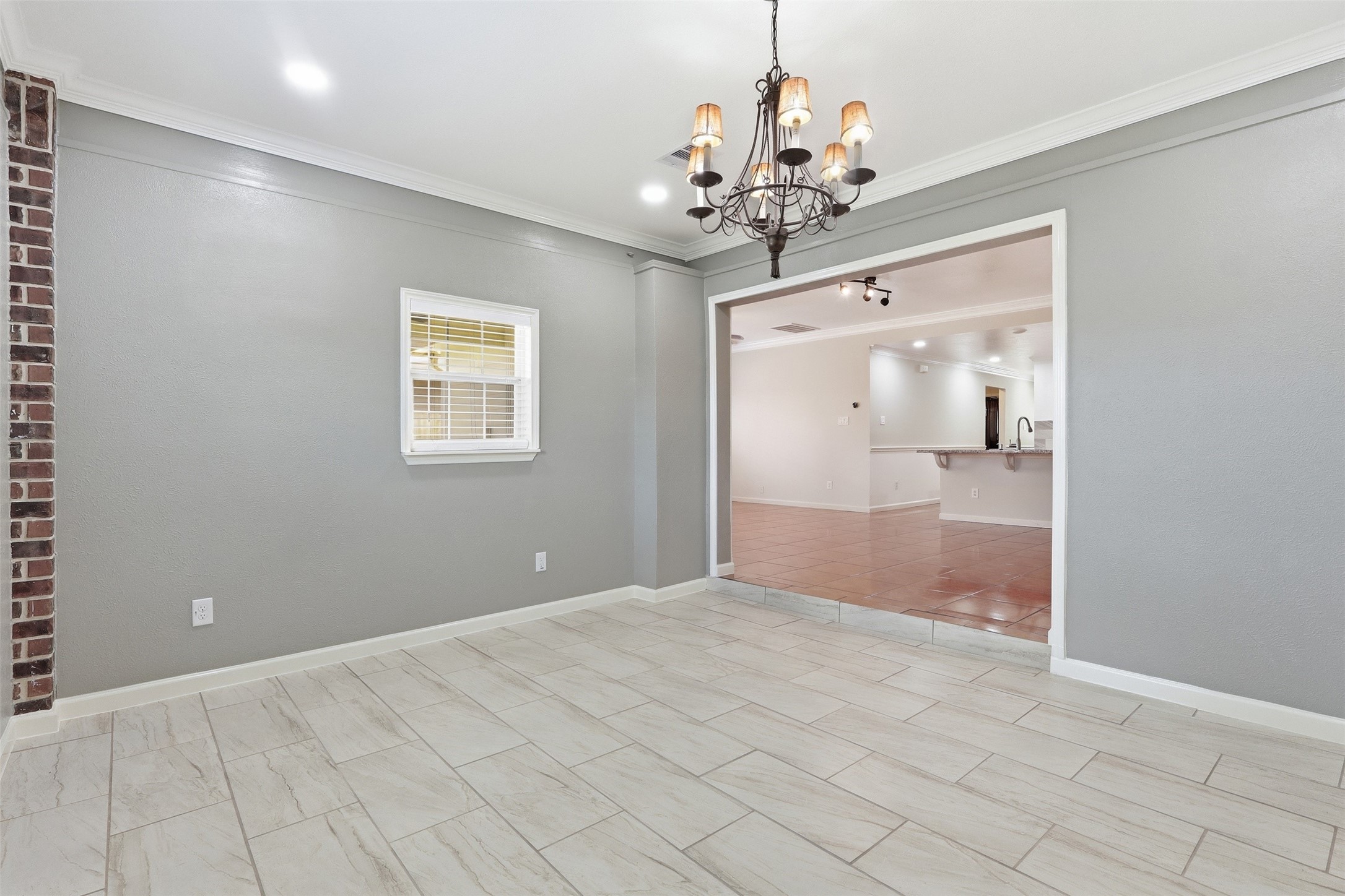 12638 Coho Lane Houston, TX 77045 - Photo 16 of 29 wooden floor in an empty room with a mirror