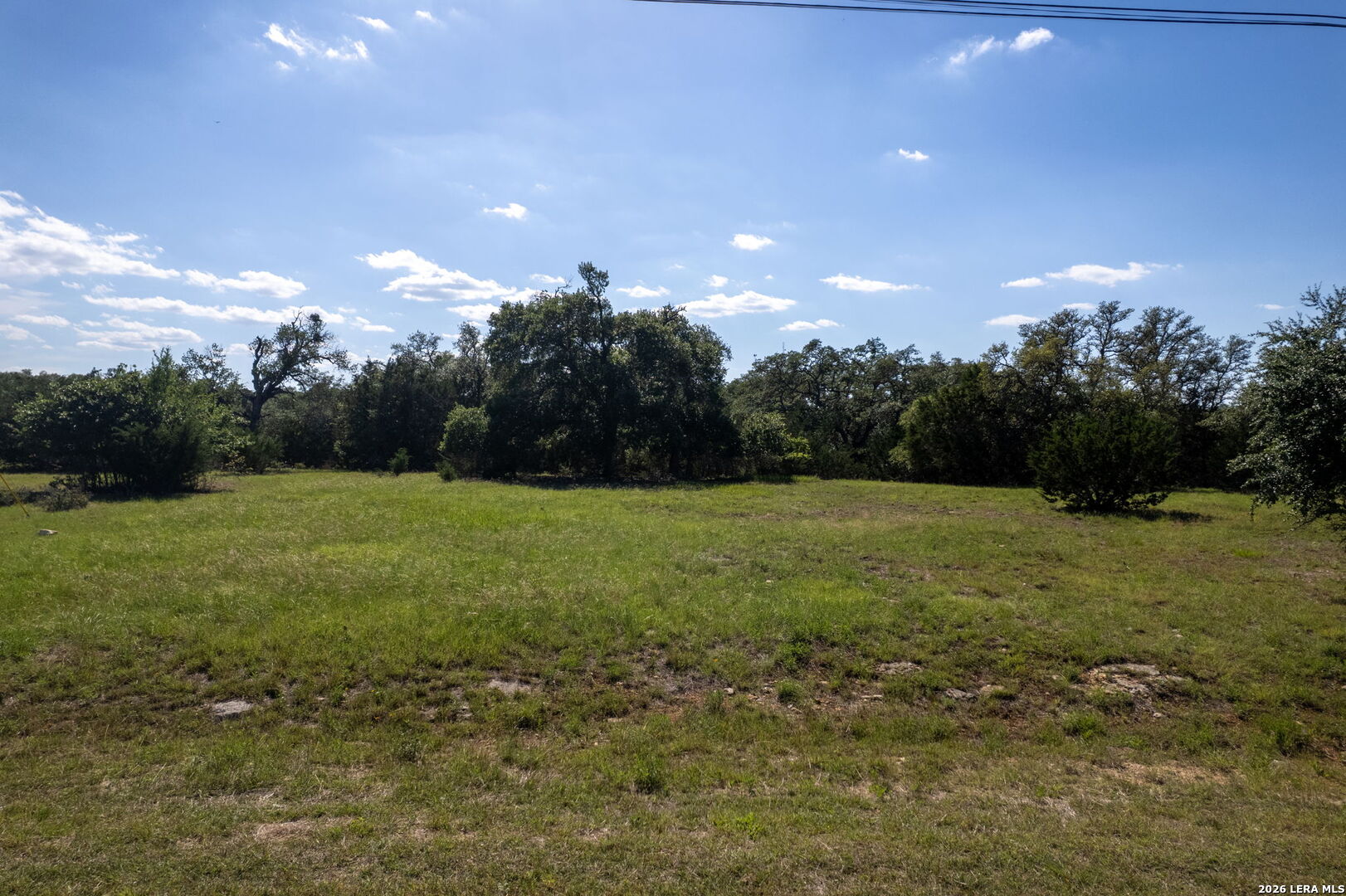 a view of a green field